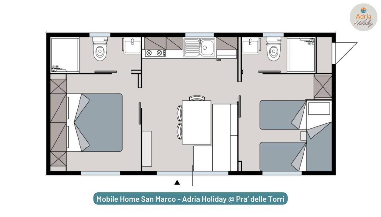 Pra' Delle Torri - Adria Holiday Mobile Homes Caorle Kültér fotó
