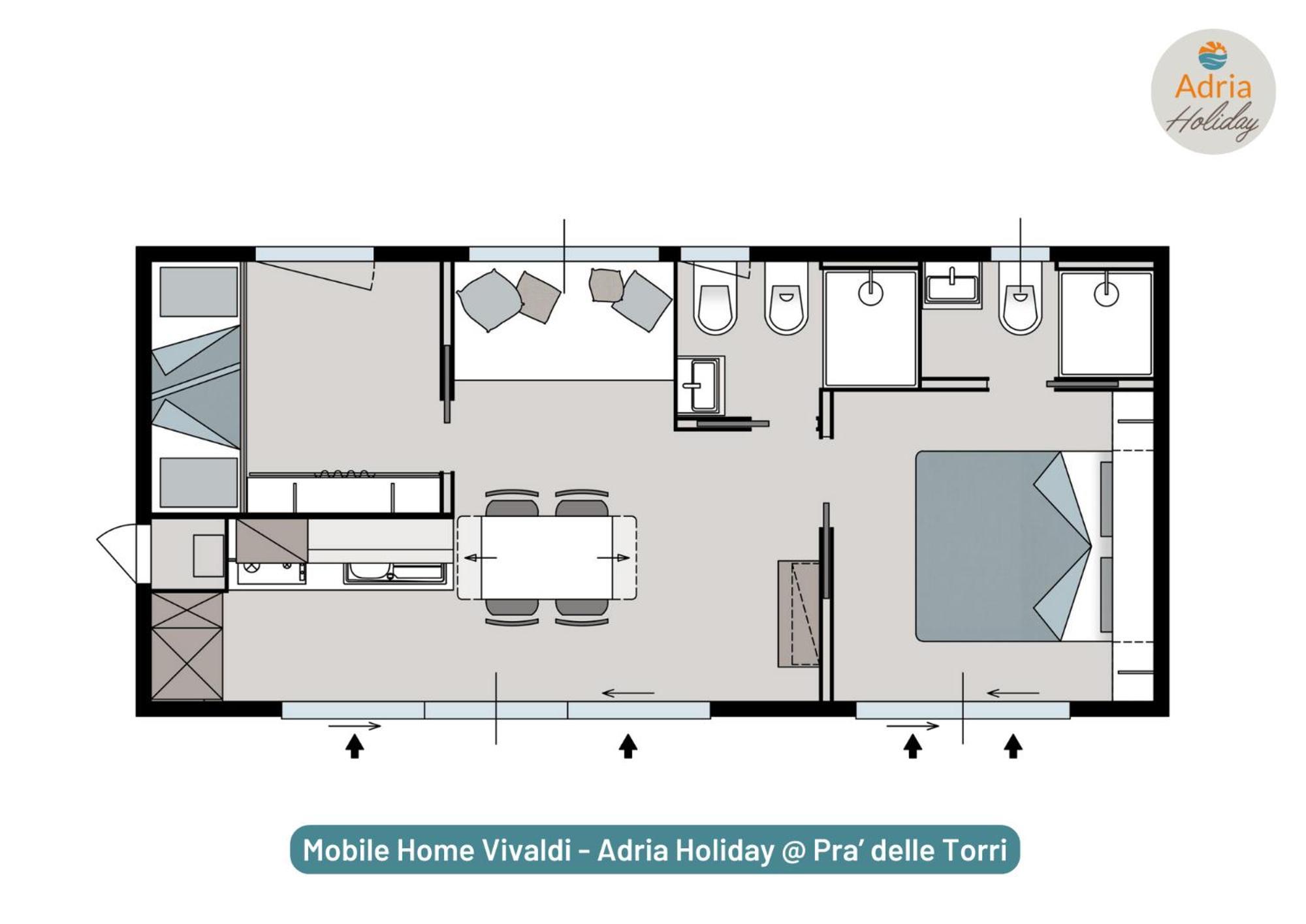 Pra' Delle Torri - Adria Holiday Mobile Homes Caorle Kültér fotó